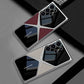 Cool Design Electroplated Leather Spliced Protective Shell for Samsung Galaxy S24Ultra S23Ultra